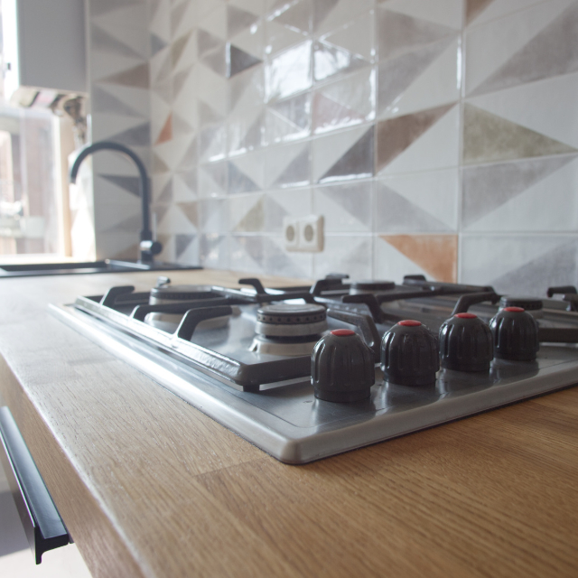 Photo of kitchen worktop