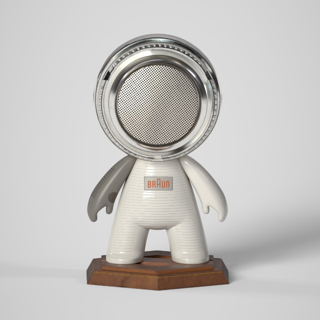 Entry render for 'Meet Mat' Allegorithmic Substance Painter contest